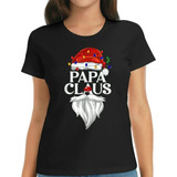 Polera Unisex Papa Navidad Santa Algodon Estampado