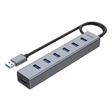 Hub Usb 3.0 Duplicador 7 Puertos Energizado Unitek Y-3090