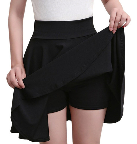 Mujer Cintura Alta Mini Lápiz Falda Cadera Slim Corto Skirt