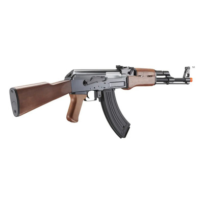 Rifle Airsoft Kit Full Metal Ak-47 Lt Madera-negro Xchwsp 6 Mm | Envío gratis