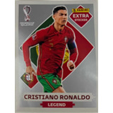 Figurinha Cristiano Ronaldo Legend Prata Original