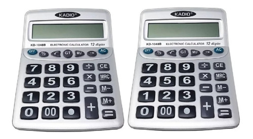 X2 Calculadoras Grandes Calculadora Grande Escritorio Kadio