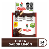 Oferta! Caja X24 Obleas Gallo Snack Limon Chocolate Sin Tacc