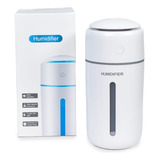 Humidificador Recargable Difusor De Aroma Led + Esencia