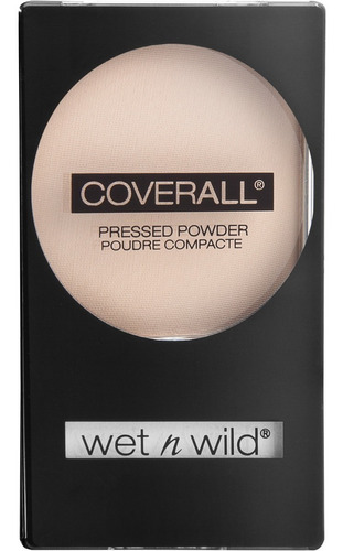 Base De Maquillaje En Polvo Wet N Wild Coverall Coverall Pressed Powder Pressed Powder Tono Medium - 7g