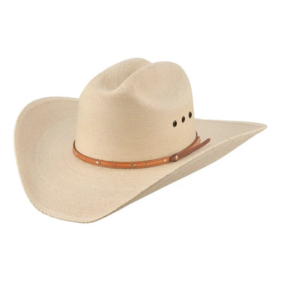 Sombrero Vaquero De Palma Burnet Bull Ranch Color Natural Talla 56 7 | Envío gratis