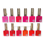 Kit Esmalte Leduv Gel Helen Color 12 Cores Rosa Pink Glamour