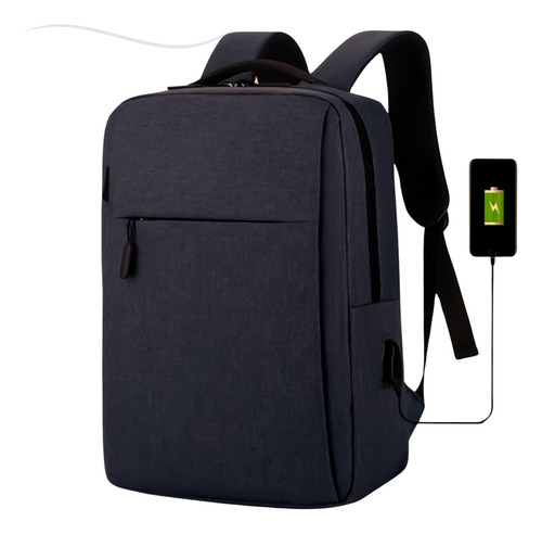 Mochila Executiva Impermeável Para Notebook 15.6 Preta