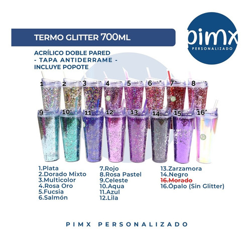 Termo Antiderrame 700ml Personalizado Acrílico + Popote