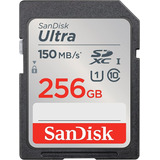 Tarjeta Memoria Sdxc Sandisk Ultra 256gb - Velocidad 150mb/s