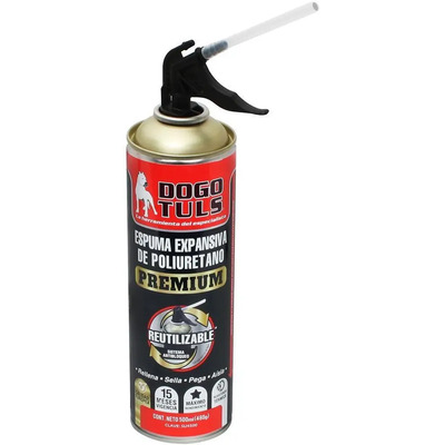 Espuma Expansiva Poliuretano Dogotuls 500ml Rellenar Aislar Pegar 12 Pz