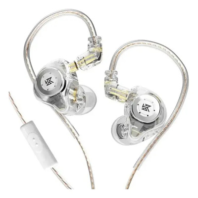 Auriculares intraurales Kz Edx Pro Dj Musicians Return Stage de cristal con micrófono | MercadoLibre