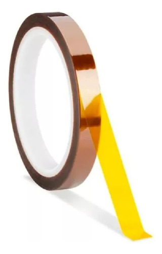 Cinta Kapton Adhesiva Aislante Termica 5mm 33m Translucida