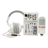 Kit Estudio Micrófono Mezcladora Auriculares Podcast Yamaha