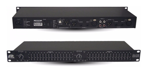 Pa Proaudio Eq-215w Ecualizador Doble 15 Bandas Salida Sub