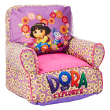 Nickelodeon Dora The Explorer Bean Bag Sofá Silla, Morado