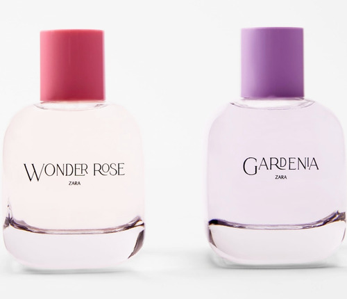 Zara Wonder Rose + Gardenia Nuevos Set 2x1 90ml C/u