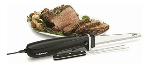 Cuisinart Cek-41es Cuchillo Eléctrico Base De Madera,