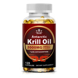   Krill Oil 2000 Mg Omega 3 Epa, Dha 120 Capsulas 