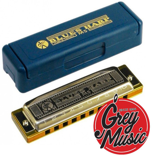 Armonica Hohner Blues Harp C/estuche En B (si)