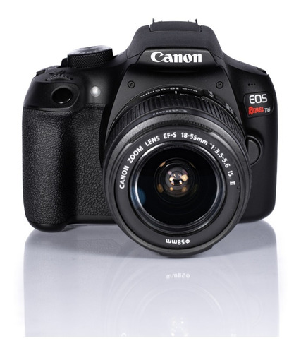 Câmera Canon T6 + 18-55mm - T5276 (4kft)