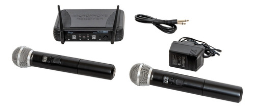 Microfono Inalambrico Profesional Dual Uhf Parquer