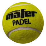 Pelota Padel Mafer Profesional X8 Unidades