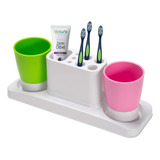 Organizador De Soporte Para Cepillos De Dientes De Baño Aebe