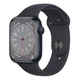 Apple Watch Series 8 Gps 41mm Reloj Sport Band Negro M/l
