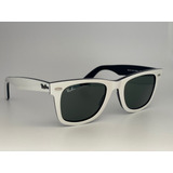 Ray Ban Wayfarer Rb2140 Blanco Medida 50mm Fotos Reales!