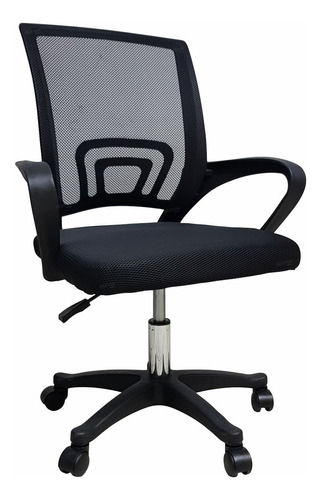 Silla Oficina Escritorio Mesh Negra Ergonomica Giratoria