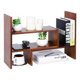 Liry Products Organizador De Escritorio Ajustable De Madera