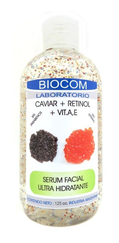 Serum Facial X 125 Ml Hidratante Caviar + Retinol - Biocom