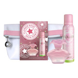 Perfume Mujer Flower Rose Eau De Toilette 40ml + Desodorante + Bolso Necessaire