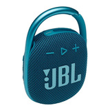 Caixa De Som Bluetooth Clip 4 Prova D'água 5w Jbl Blue C/nf