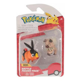 Figuras Pokemon Tepig + Rockruff - Pokemon Battle Ready