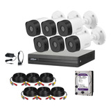 Kit Dahua- 2cam Full Color/3cam 1080p/dvr8ch Con Accesorios 