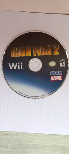 Video Juego Wii Original Iron Man 2 Sin Caja