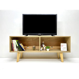 Mueble Para Tv Estilo Nórdico Minimalista 120x30x52.