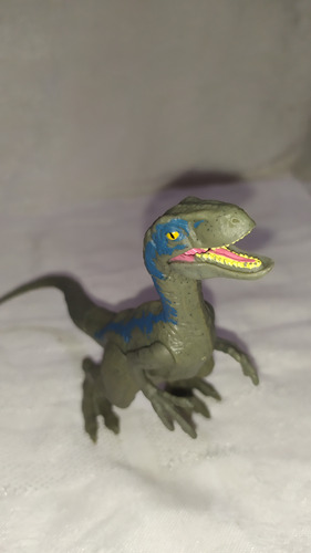 Boneco Blue Dinossauro Jurassic Park 12 Cm