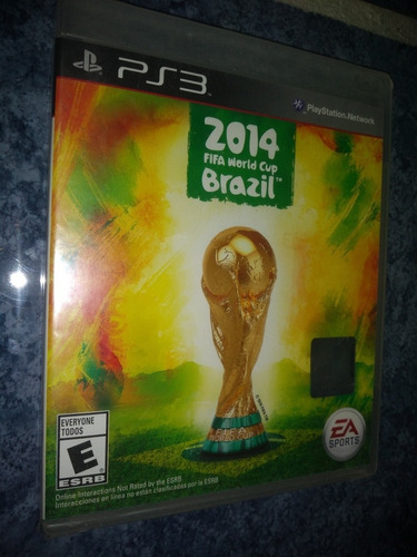Playstation Ps3 Video Game Fifa Word Cup Brazil 2014 Físico