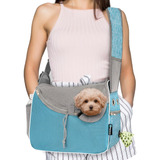 Petami - Bolsa Para Perros Pequeños, Bandolera De Lados Suav