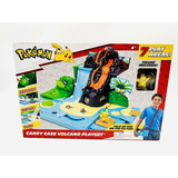 Pokémon Carry Case Volcano Playset Con 1 Figura Incluida