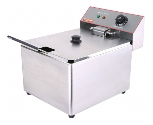 Freidora Electrica De Mesa Moretti Fryer Automatica  8 Lt.