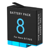 Bateria Para Gopro Hero 8 7 6 5 