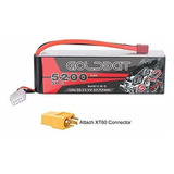 Bateria Lipo 11.1v 5200mah 50c 3s Xt60 Plug Goldbat