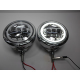 Faros Auxiliares C/ojo Cromo Harley Chooper 4.5»