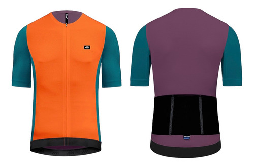 Jersey Remera Ciclismo Magenta Tricolor - Libertator