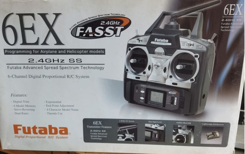 Radio Futaba 6ex R/c Fasst 2,4 Ghz