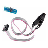 Alicate Pinça Clip Soic8 Sop8 Jacaré +reforçado Tl866 Ch341a